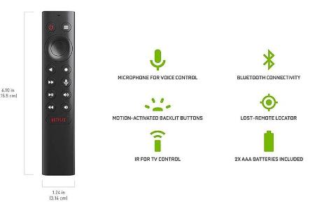 Design und Funktionen der neuen SHIELD Remote.