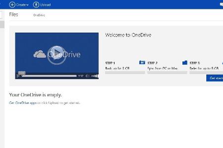Microsoft OneDrive - Wenn die Festplatte voll und der Internetzugang schnell ist: Nutzen Sie die Cloud als Datenspeicher. Be...