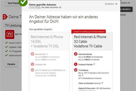 Echtes IP-TV bietet Vodafone nur in jenen Haushalten, die das Unternehmen nicht per Kabelanschluss versorgt oder versorgen k...