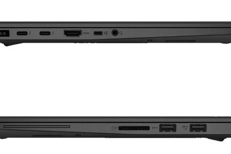 Trotz flacher Bauweise bietet das X1 Extreme eine Reihe von Anschlüssen.