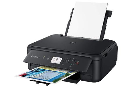 Platz 7: Canon Pixma TS5150
Vorzüge: netztrennender Ausschalter, kann automatisch Duplex-Druck und -Kopie erstellen, besitzt...
