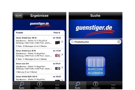 Smartphone-Schnäppchenjagd für unterwegs