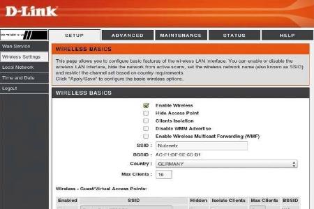 Fast alle aktuellen Access Points und WLAN-Router ermöglichen separates Gäste-WLAN mit eigener SSID.