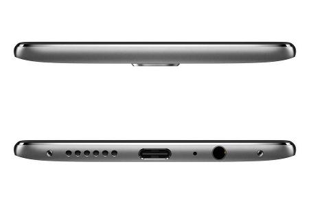 Geladen wird das OnePlus 3 per USB-Typ-C.