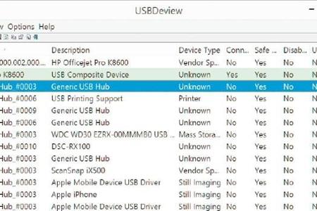 USB Deview