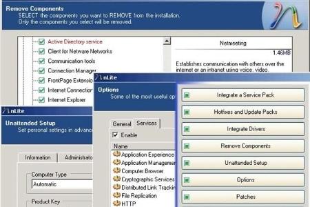 nLite - Sie erstellen mit nLite eine Installations-CD für Windows, bei der Sie nicht benötigte Treiber und Standardkomponent...