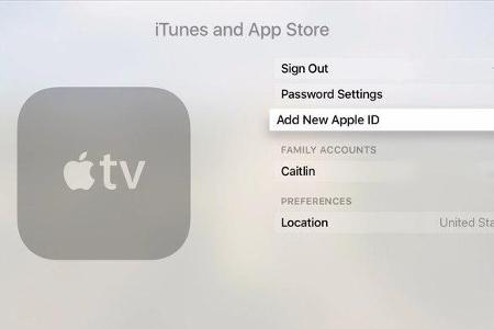 Die gemeinsame Nutzung des Apple TV 4