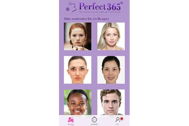 Perfect365: Gesichts-Make-Up