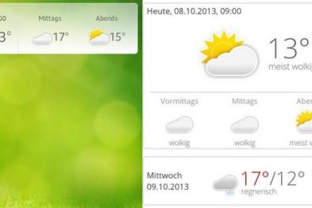 Für alle, die es etwas genauer wissen wollen, bietet die App von wetter.de nicht nur Temperatur und Regenwahrscheinlichkeit,...