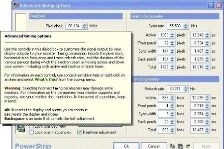 PowerStrip - Sie möchten einen eigenen Monitor-Treiber erstellen? Mit der Software PowerStrip gelingt dies ganz leicht. Auße...
