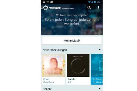 Napster hat eine eigene Musikredaktion.