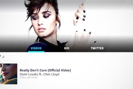 Mit Vevo sehen Sie Musikvideos in brillanter Qualität.