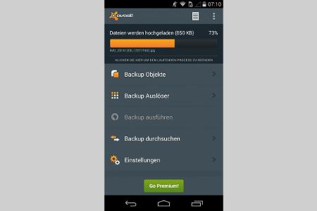 Avast, der Produzent von Sicherheits-Software, ist ebenfalls auf dem Backup-Markt tätig.