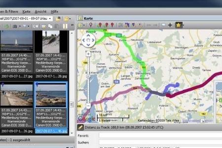 GeoSetter - Mit diesem Tool speichern Sie die Geo-Daten Ihrer Bilder und können sich diese jederzeit anzeigen lassen.