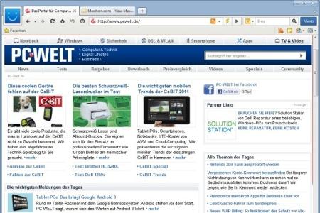 Der Webbrowser Maxthon erweitert den Internet Explorer um einige praktische Features. Maxthon Standard (früher MyIE2) ist ei...