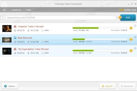 Freemake Video Downloader lädt Videos von Portalen wie YouTube und Facebook herunter und extrahiert die enthaltene Audio-Spu...