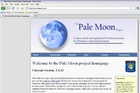 Der kostenlose Internet-Browser Pale Moon basiert auf dem Quellcode des Mozilla Firefox, ist allerdings mehr auf Geschwindig...