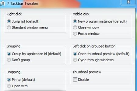 Der kostenlose 7 Taskbar Tweaker ist ein nützliches Tool für Windows-7-Nutzer, das die Superbar nach den eigenen Vorstellung...