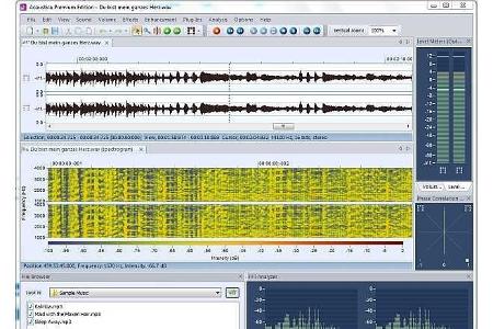 Acoustica ist ein Audio-Bearbeitungsprogramm der unter anderem wav, wma, ogg und mp3 Dateien editieren kann. Das Tool bietet...