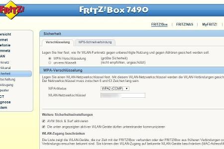 Um den Zugriff auf andere Geräte im Netzwerk zu verhindern, müssen Sie Einstellungen in den Sicherheitsoptionen Ihres Router...