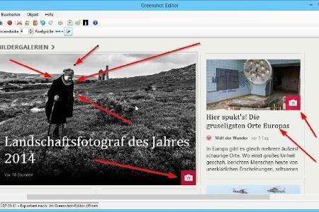 Mit Greenshot lassen sich Screenshots auf besonders komfortable Weise erstellen.