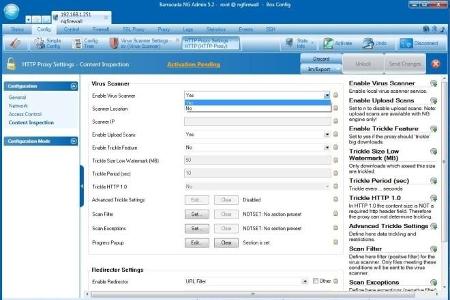 Basisausstattung Virenscanner - Zur Grundausstattung vieler Firewalls gehört ein Virenscanner.
