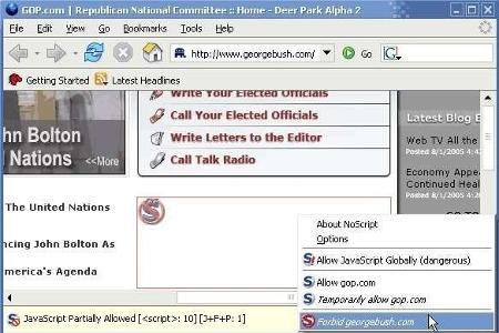 NoScript - Bei NoScript handelt es sich um eine Extension für den Browser Firefox. Das Programm möchte Ihre Sicherheit im In...