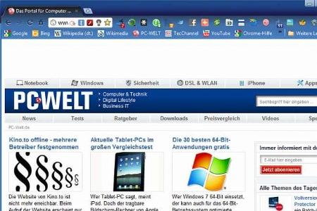 Iron - Iron ermöglicht das schnelle Surfen im Internet und bietet Zugriff auf viele nützliche Erweiterungen. Der Browser sol...