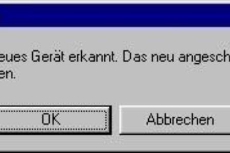 Wenigstens wurde das Gerät erkannt… Oder doch nicht?