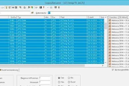 Lupas Rename - Lupas Rename ist für das schnelle Umbenennen von Dateigruppen nach einem Wunschmuster praktisch.