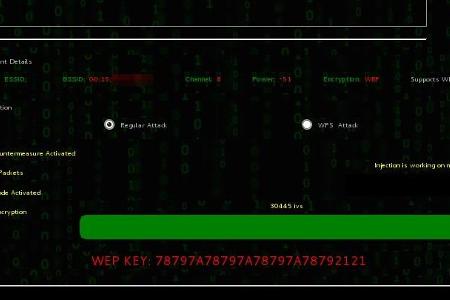 Kann man eine WEP-Verschlüsselung wirklich so einfach hacken? Der Test zeigt: Von dieser Verschlüsselungsmethode ist dringen...