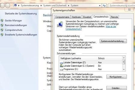 6. Die Schattenkopie-Funktion - Mit dieser Funktion gelingt die Datensicherung unter Windows 7. 