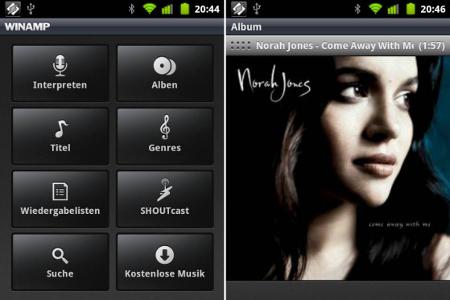 Winamp für Android bringt den bekannten Desktop-Mediaplayer in die mobile Smartphone-Welt. Besonders gut gelöst ist die drah...