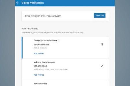 Einrichtung von Google Prompt.