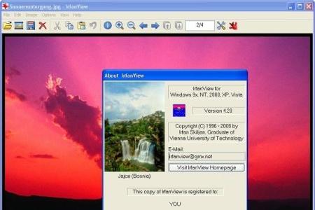 Multi-Talent: Die Freeware IrfanView ist ein Bildbetrachter, der über 70 Grafik- und Filmformate (beispielsweise BMP, CRW, E...
