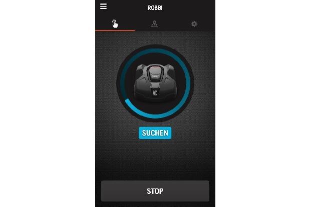 Verbindungsprobleme: Eine Viertelstunde lang konnte sich die Husqvarna Smartphone-App nicht mit dem Automower 420 verbinden.