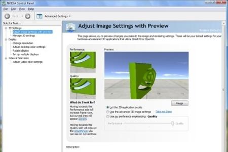 Die Treiber-Suite für Nvidia-Grafikkarten.