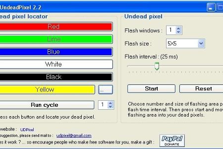 UDPixel ist ein kleines Tool, das defekte Pixel an Monitoren erkennt und vielleicht sogar repariert.