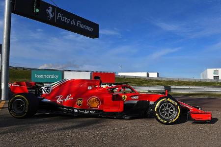 Carlos Sainz - Ferrari - Erster Test - Fiorano - 2021