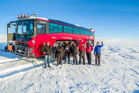 Sleipnir Glacier Truck Island 8x8 Gletscher-Bus