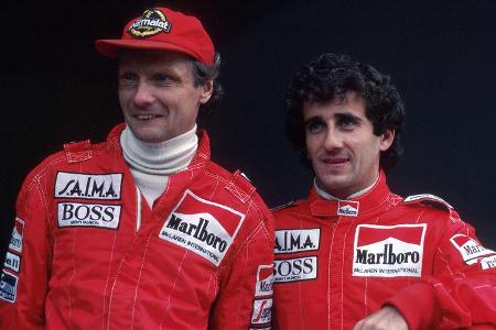 Niki Lauda - Alain Prost - McLaren 1985