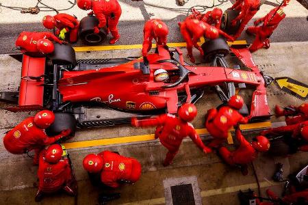 Sebastian Vettel - Ferrari - GP Spanien 2020 - Barcelona