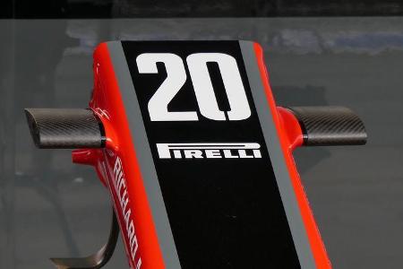 Haas F1 - Startnummern - Formel 1 - GP Spanien - 11. Mai 2017