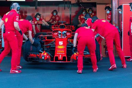 Sebastian Vettel - Ferrari - Test - Mugello - 2020