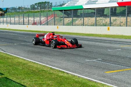 Sebastian Vettel - Ferrari - Test - Mugello - 2020