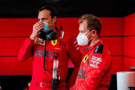 Sebastian Vettel - Ferrari - Test - Mugello - 2020