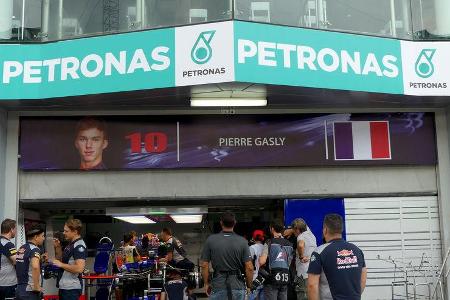 Pierre Gasly - Toro Rosso - Formel 1 - GP Malaysia - Sepang - 28. September 2017