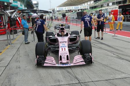 Force India - Formel 1 - GP Malaysia - Sepang - 28. September 2017