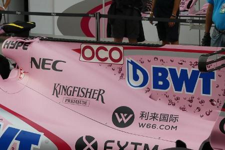 Force India - Formel 1 - GP Malaysia - Sepang - 28. September 2017