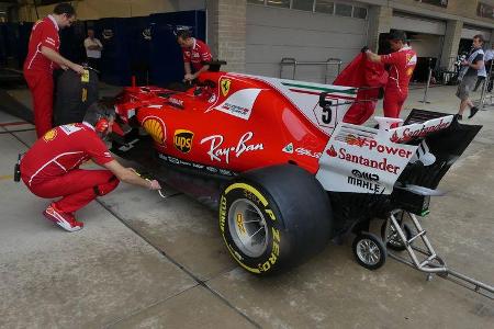 Ferrari - GP USA - Austin - Formel 1 - Freitag - 20.10.2017